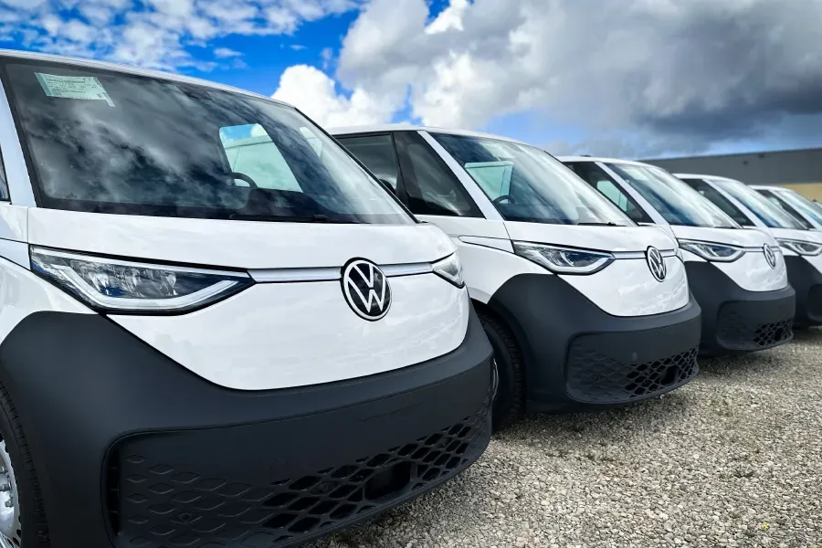 Flotte d'ID Buzz mobile
