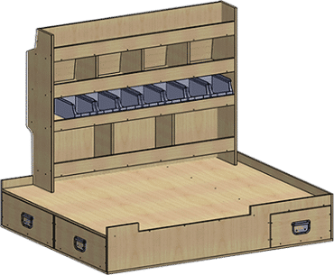 fourgonnette meuble gauche