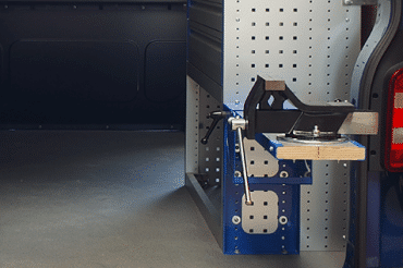 Établi repliable et étau