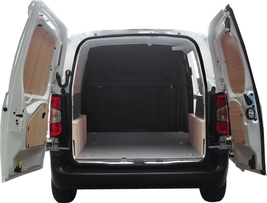 Habillage utilitaire plancher filmé parois brutes