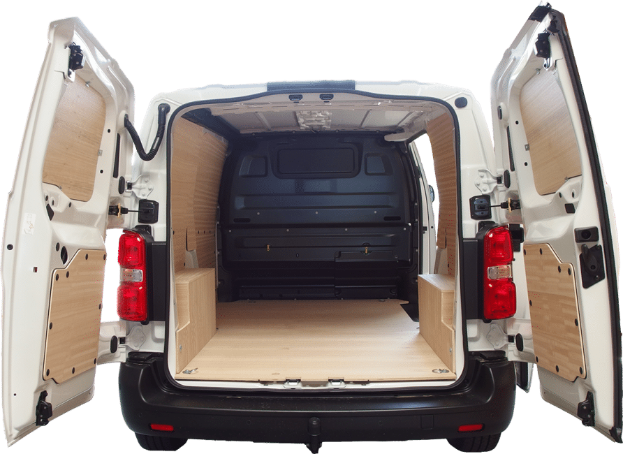 Habillage utilitaire contreplaqué brut plancher et parois