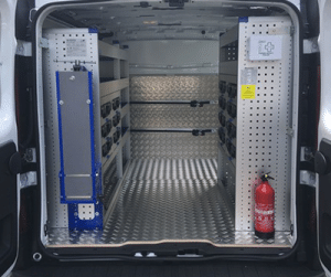 Aménagement véhicule utilitaire aluminium