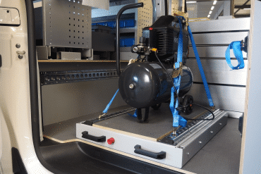 Rail d'arrimage + sangle