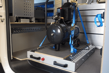 Rail arrimage + sangle